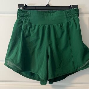 lululemon athletica Forest Green Athletic Shorts